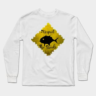 RESPECT THE LOCALS SHIRT | Shark Lover T Shirt T-Shirt Long Sleeve T-Shirt